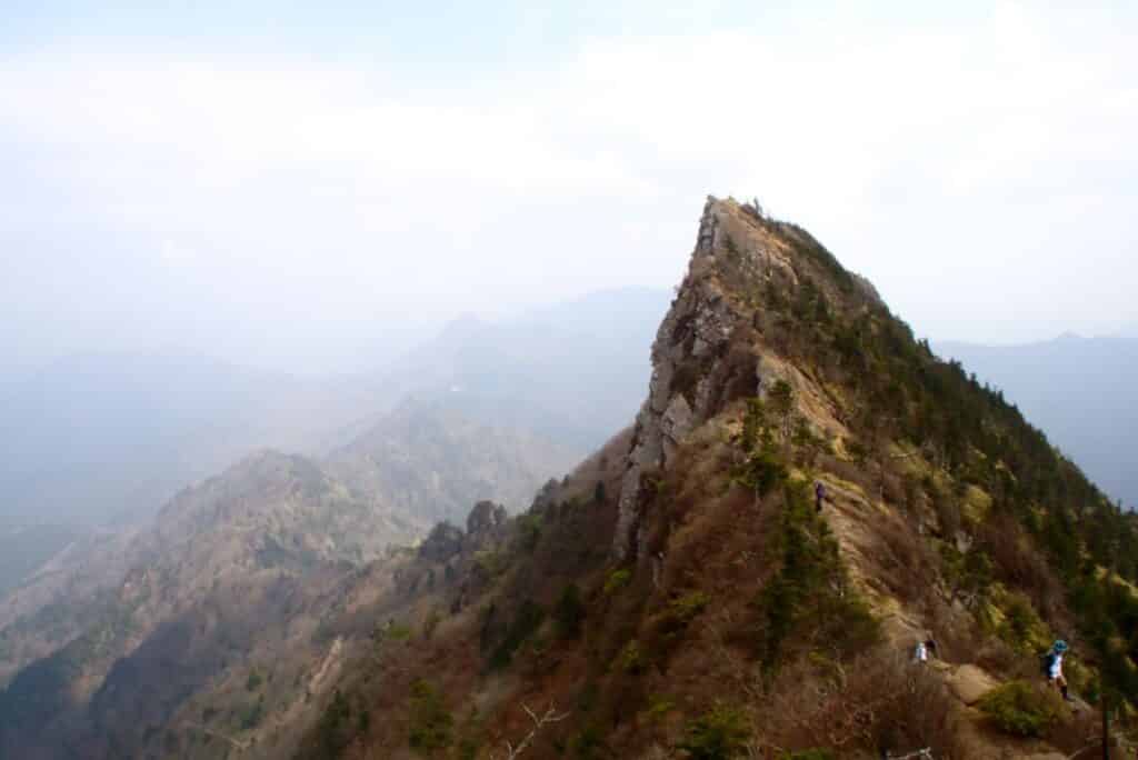 Ishizuchi Berg in Japan