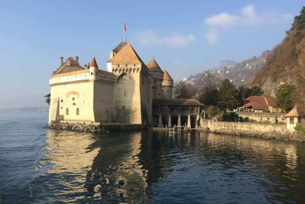 Schloss Chillon Sehenswürdigkeit in montreux Schweiz