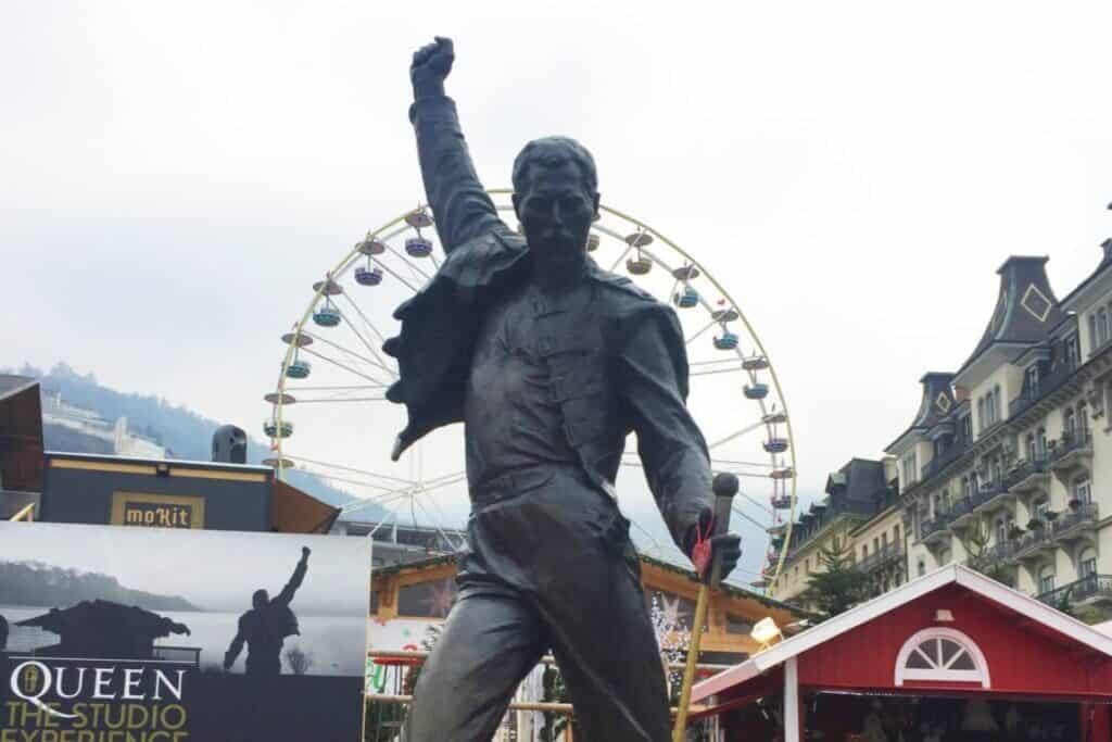 Freddie Mercury Statue in Montreuax