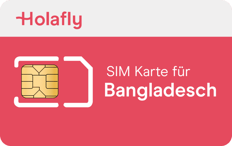 Kaufen Sie bei El Viajero Ihre Bangladesh Holafly SIM-Karte mit einem Rabatt von 5%.