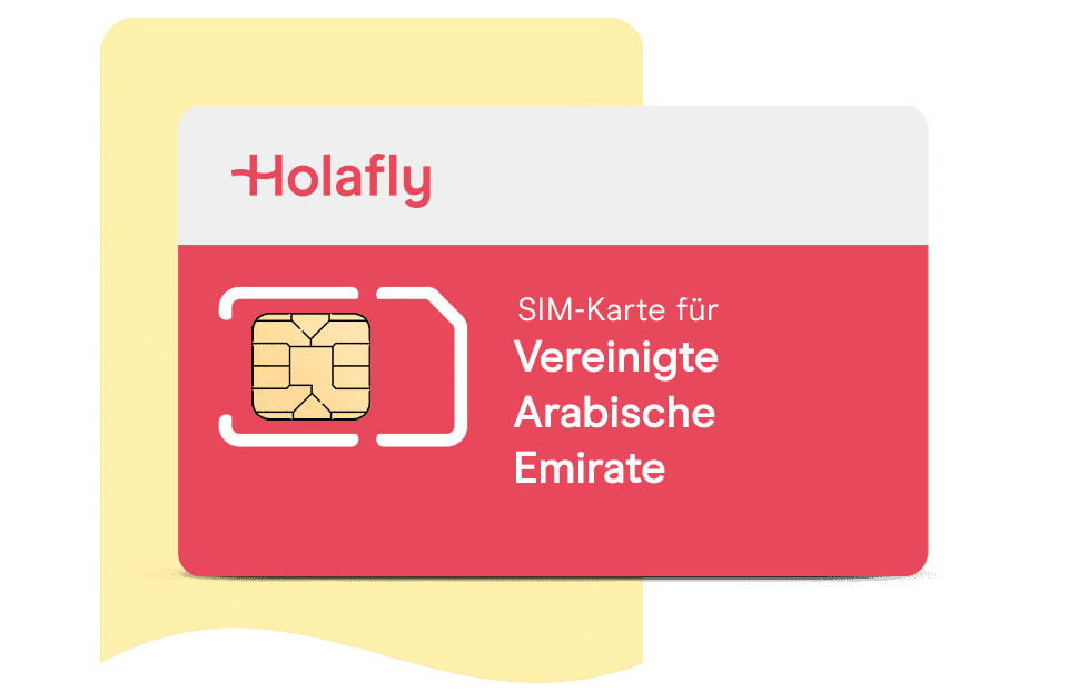 SIM-Karte von Holafly für Dubai